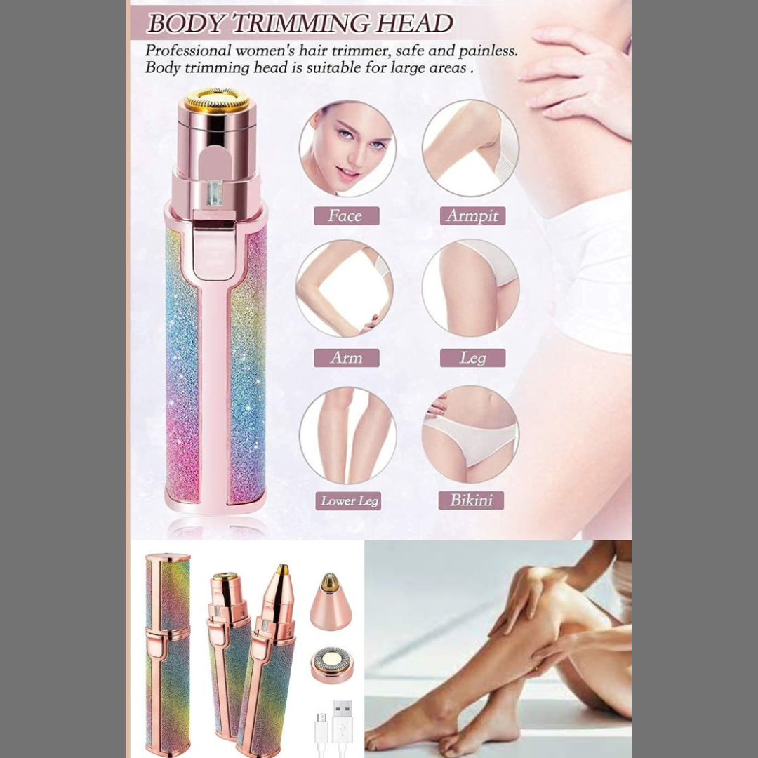 Depilación facial para mujer